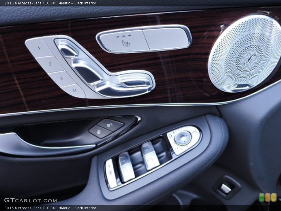 Black Interior Controls for the 2016 Mercedes-Benz GLC 300 4Matic #108976305