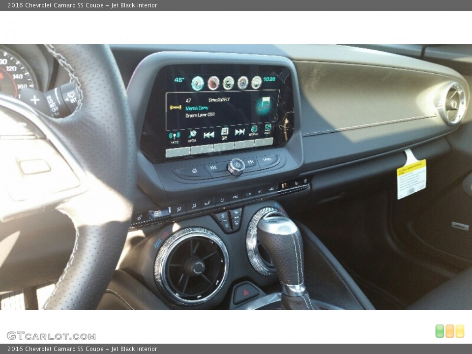Jet Black Interior Controls for the 2016 Chevrolet Camaro SS Coupe #108981455