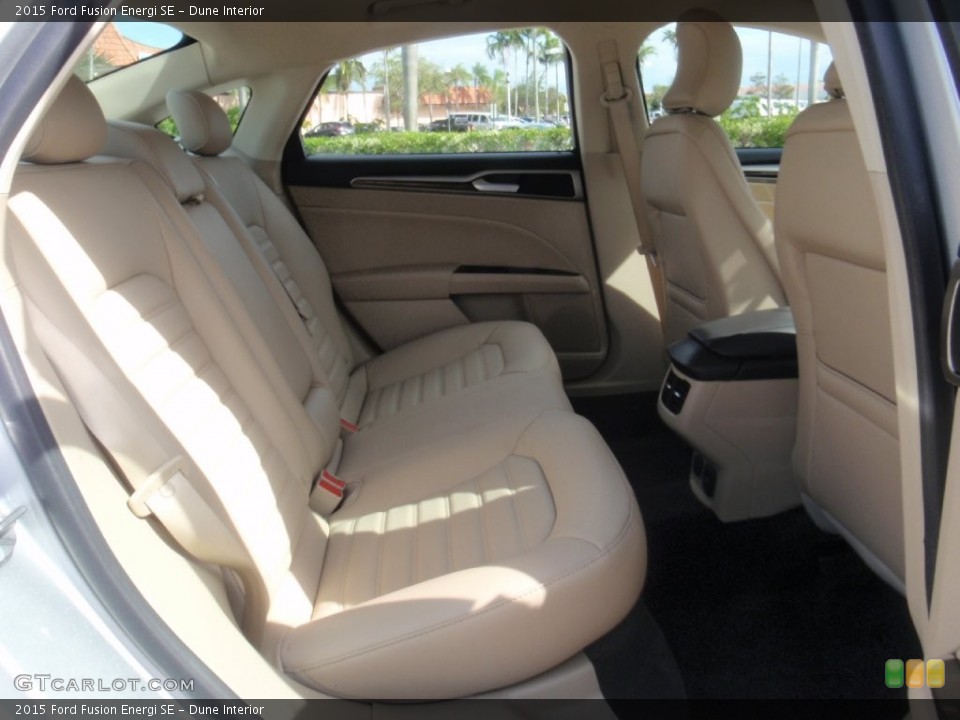 Dune Interior Rear Seat for the 2015 Ford Fusion Energi SE #108984776