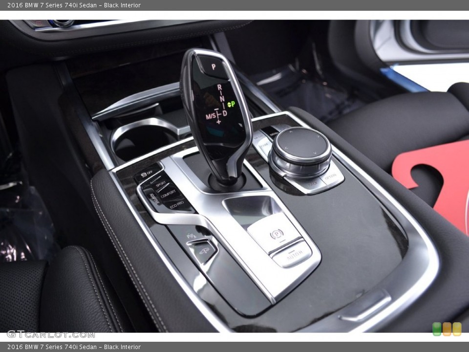 Black Interior Transmission for the 2016 BMW 7 Series 740i Sedan #108986795