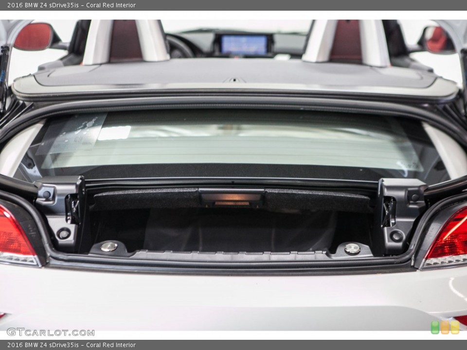Coral Red Interior Trunk for the 2016 BMW Z4 sDrive35is #108994809