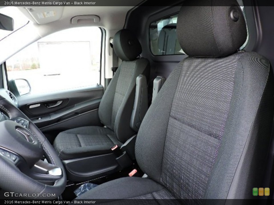 Black Interior Photo for the 2016 Mercedes-Benz Metris Cargo Van #109011971