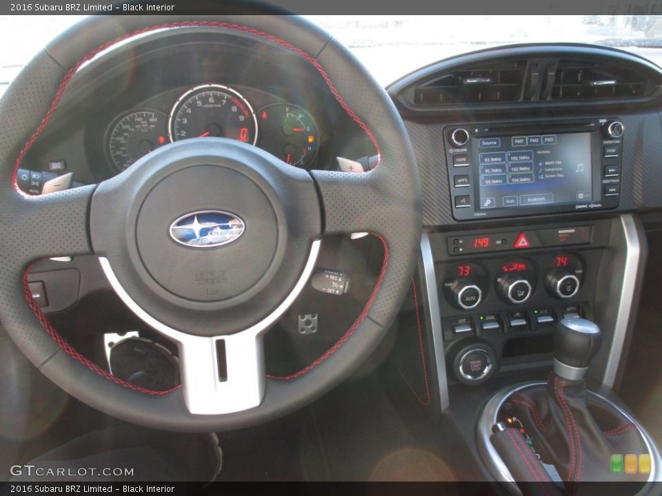 Black Interior Steering Wheel for the 2016 Subaru BRZ Limited #109017677
