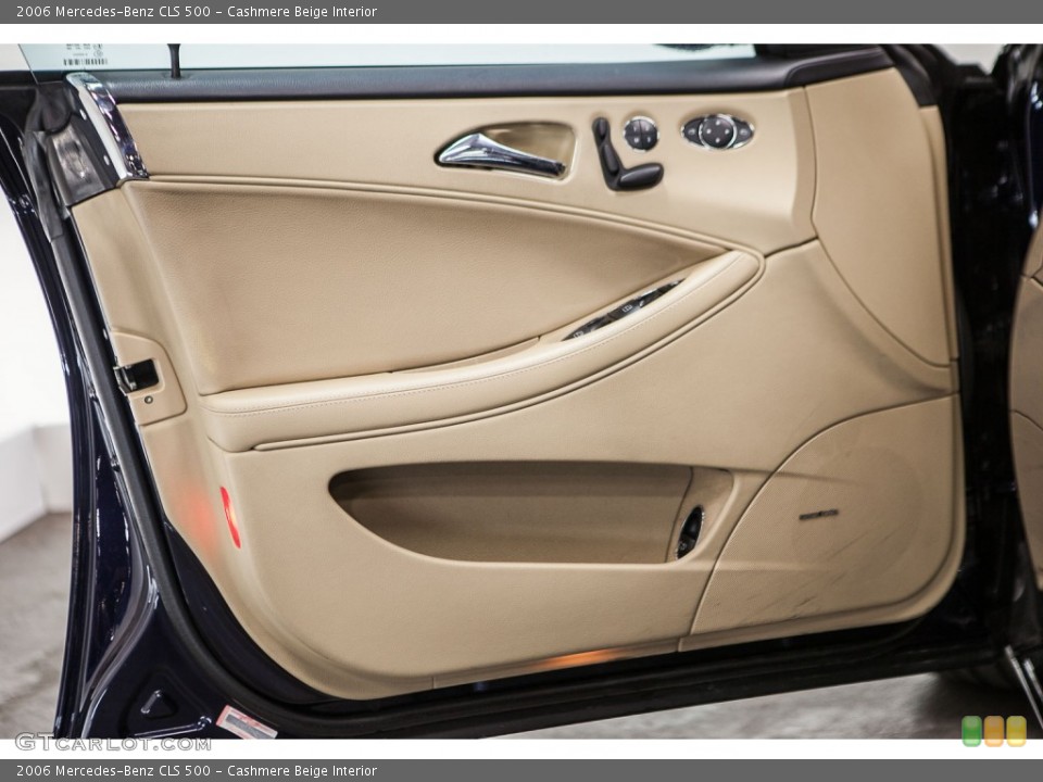 Cashmere Beige Interior Door Panel for the 2006 Mercedes-Benz CLS 500 #109020887