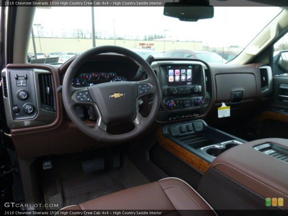High Country Saddle Interior Prime Interior for the 2016 Chevrolet Silverado 1500 High Country Crew Cab 4x4 #109023641