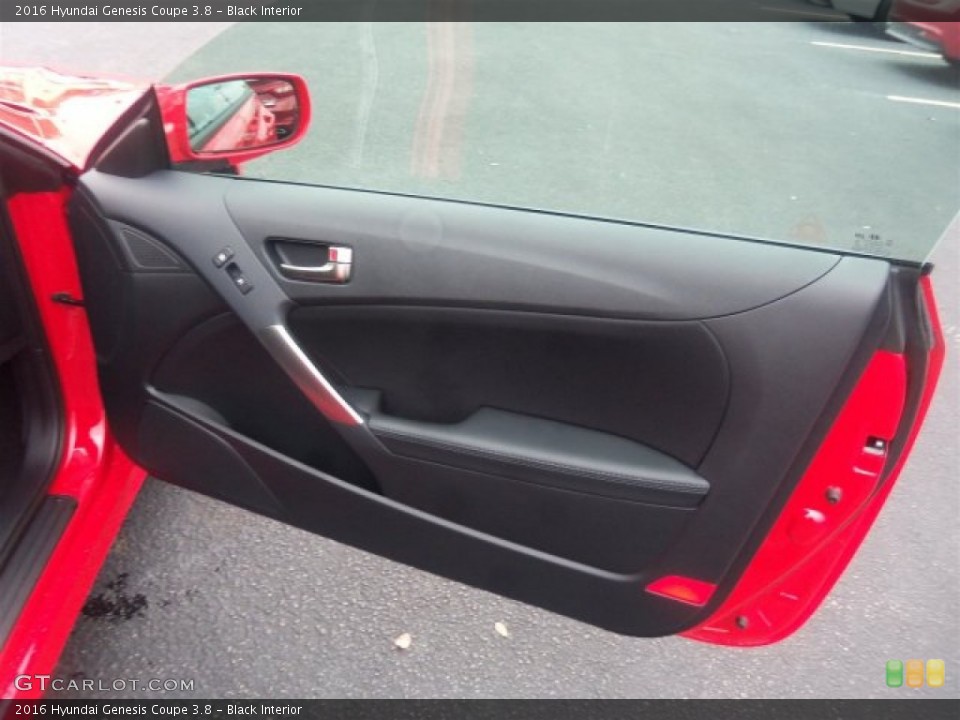Black Interior Door Panel for the 2016 Hyundai Genesis Coupe 3.8 #109031252
