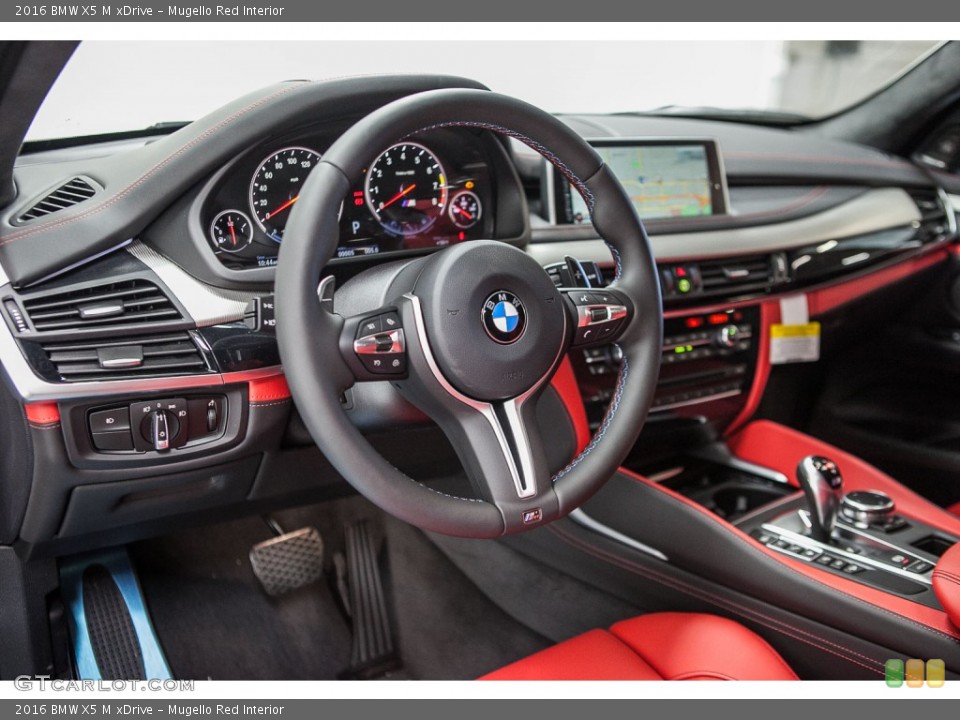 Mugello Red Interior Prime Interior for the 2016 BMW X5 M xDrive #109036736