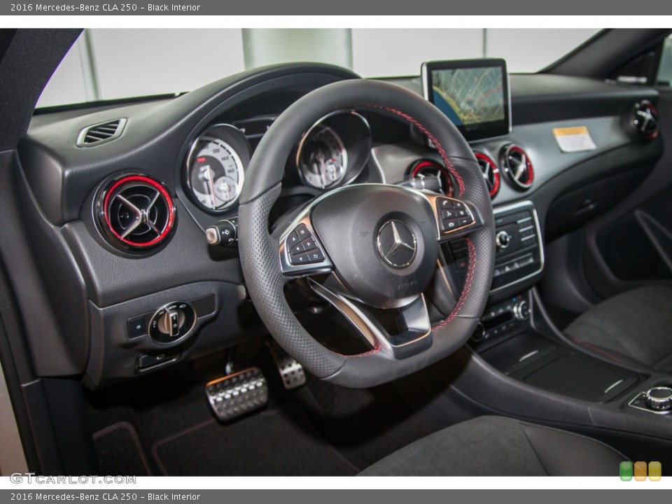 Black Interior Prime Interior for the 2016 Mercedes-Benz CLA 250 #109037117
