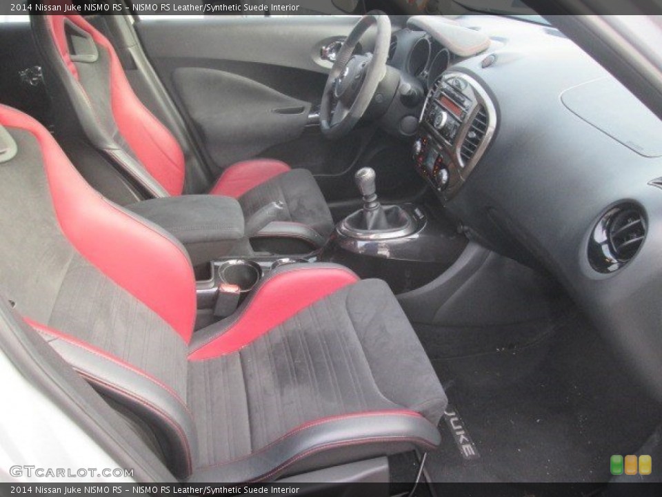 NISMO RS Leather/Synthetic Suede Interior Front Seat for the 2014 Nissan Juke NISMO RS #109037417