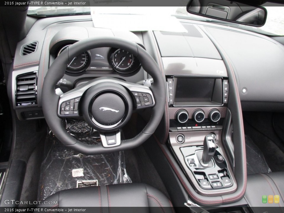 Jet Interior Dashboard for the 2016 Jaguar F-TYPE R Convertible #109044909