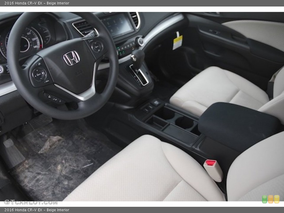 Beige Interior Prime Interior for the 2016 Honda CR-V EX #109056588