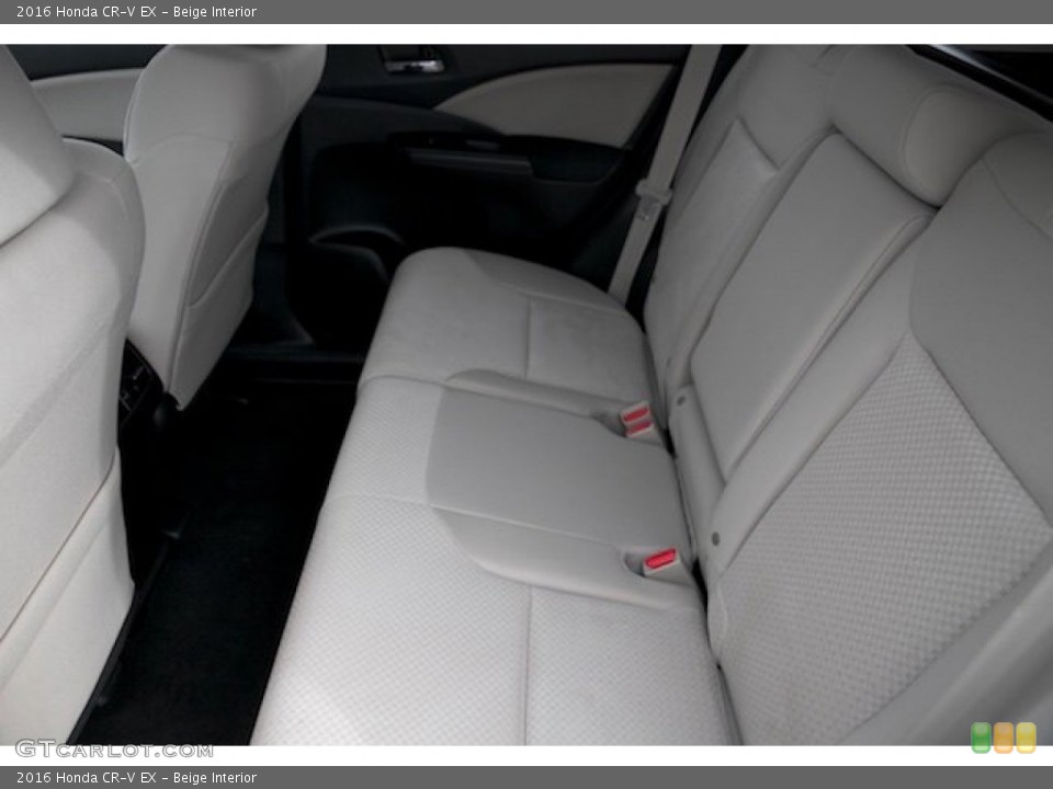 Beige Interior Rear Seat for the 2016 Honda CR-V EX #109056642