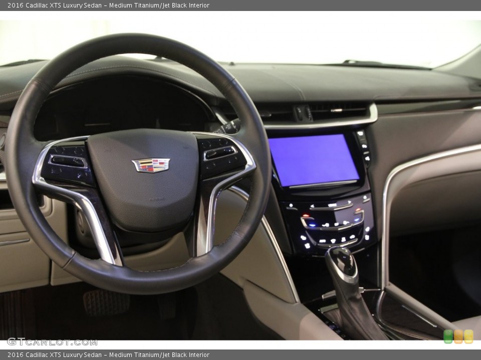 Medium Titanium/Jet Black Interior Dashboard for the 2016 Cadillac XTS Luxury Sedan #109061487