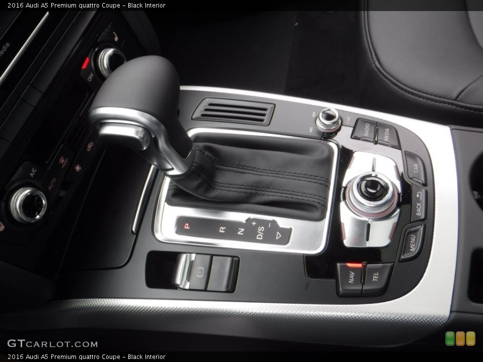 Black Interior Transmission for the 2016 Audi A5 Premium quattro Coupe #109064303