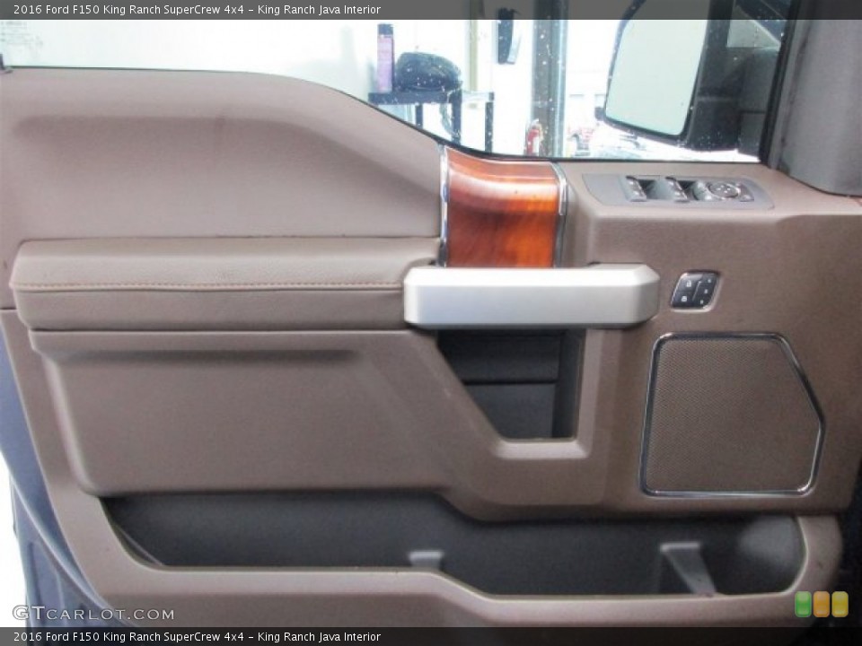 King Ranch Java Interior Door Panel for the 2016 Ford F150 King Ranch SuperCrew 4x4 #109066610