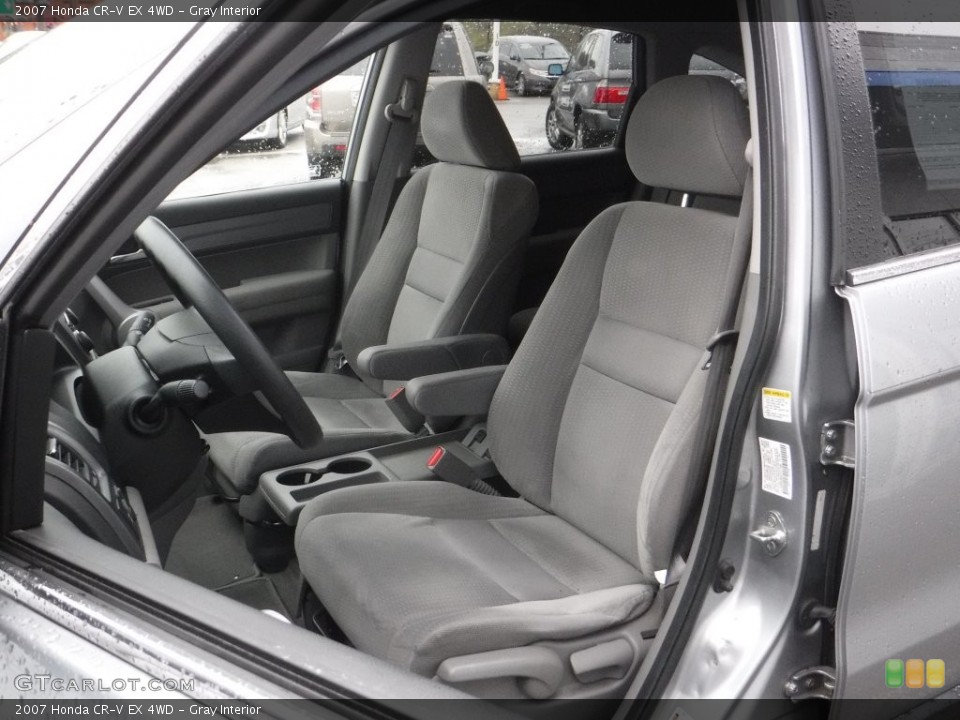Gray Interior Photo for the 2007 Honda CR-V EX 4WD #109078598