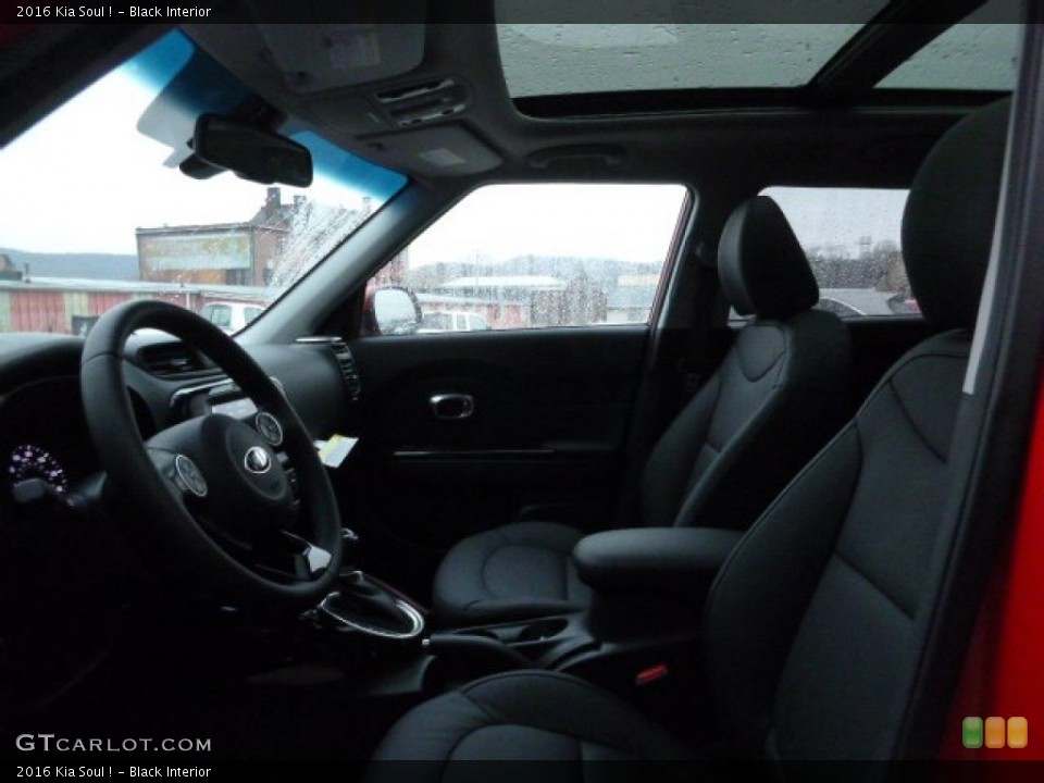 Black Interior Front Seat for the 2016 Kia Soul ! #109084260