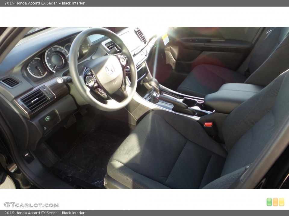 Black Interior Photo for the 2016 Honda Accord EX Sedan #109109445