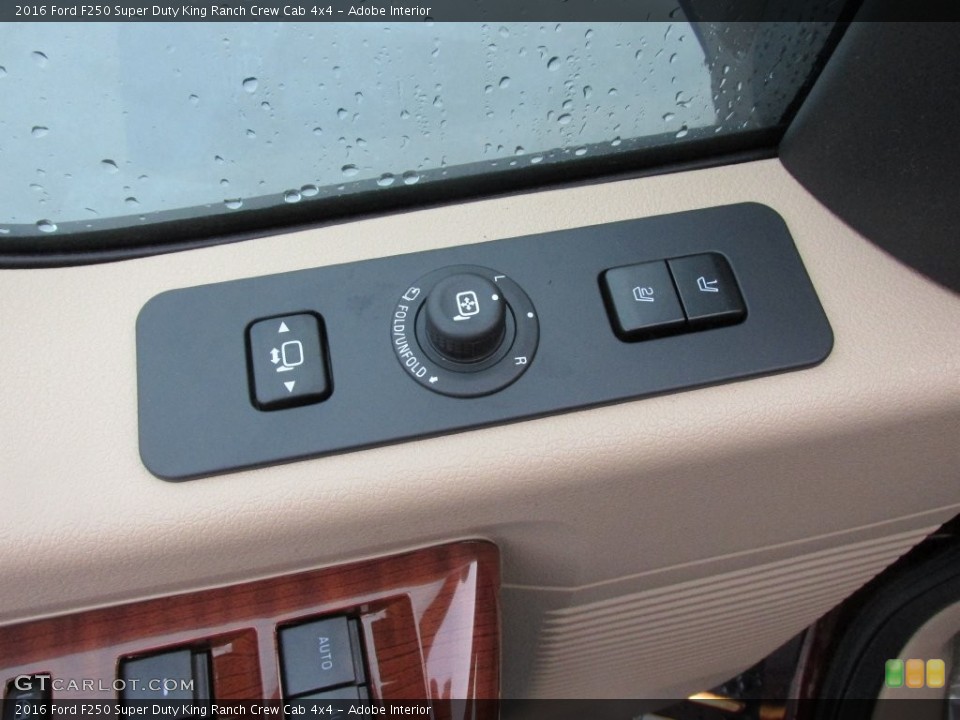 Adobe Interior Controls for the 2016 Ford F250 Super Duty King Ranch Crew Cab 4x4 #109113325