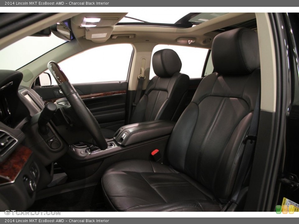 Charcoal Black Interior Front Seat for the 2014 Lincoln MKT EcoBoost AWD #109115427