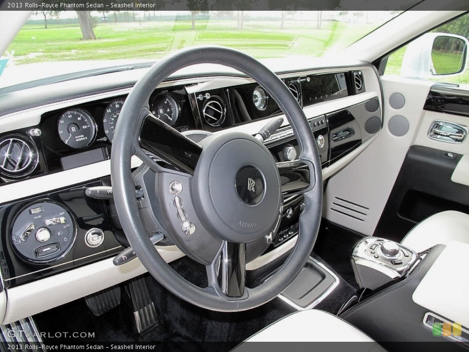 Seashell Interior Steering Wheel for the 2013 Rolls-Royce Phantom Sedan #109118307