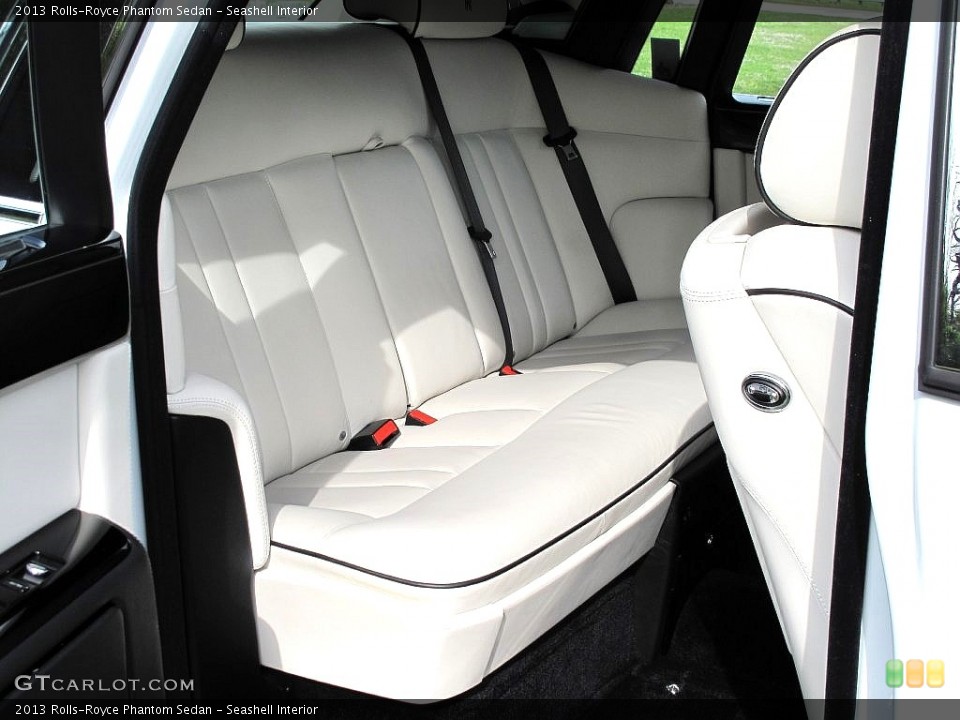 Seashell Interior Rear Seat for the 2013 Rolls-Royce Phantom Sedan #109118523