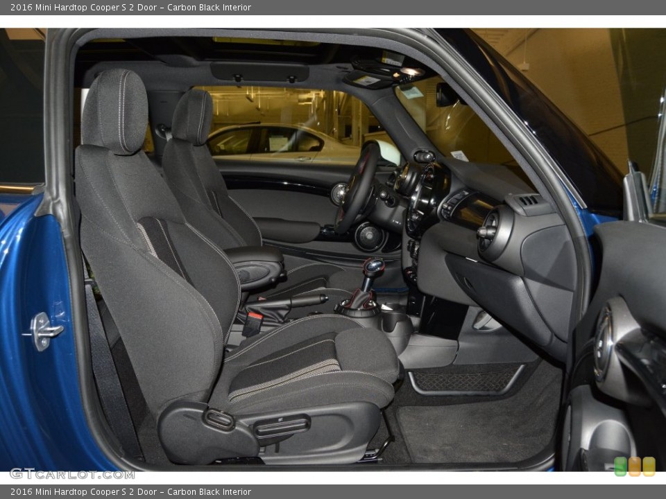 Carbon Black Interior Front Seat for the 2016 Mini Hardtop Cooper S 2 Door #109127622
