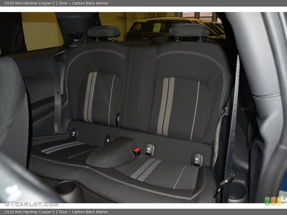 Carbon Black Interior Rear Seat for the 2016 Mini Hardtop Cooper S 2 Door #109127640