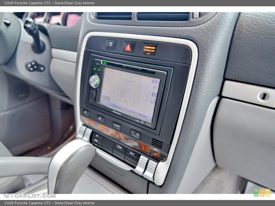 Stone/Steel Grey Interior Controls for the 2008 Porsche Cayenne GTS #109131888