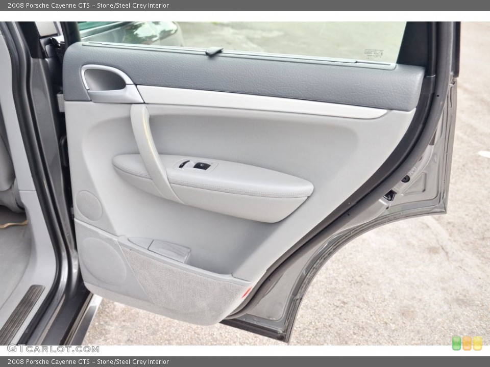 Stone/Steel Grey Interior Door Panel for the 2008 Porsche Cayenne GTS #109131978