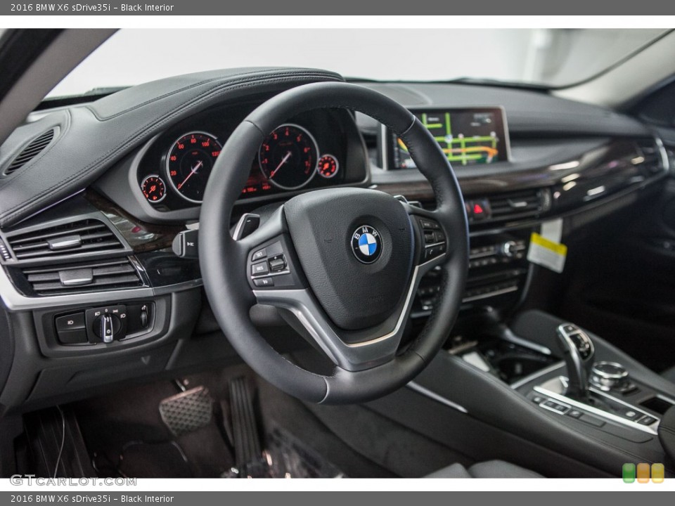 Black Interior Photo for the 2016 BMW X6 sDrive35i #109143933