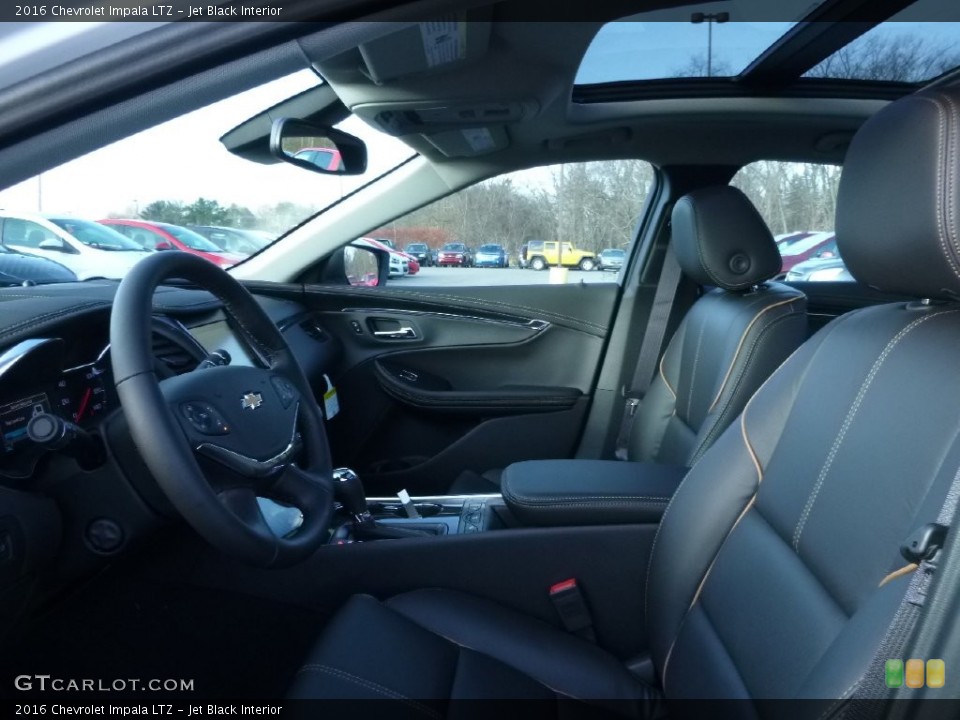 Jet Black Interior Front Seat for the 2016 Chevrolet Impala LTZ #109159580