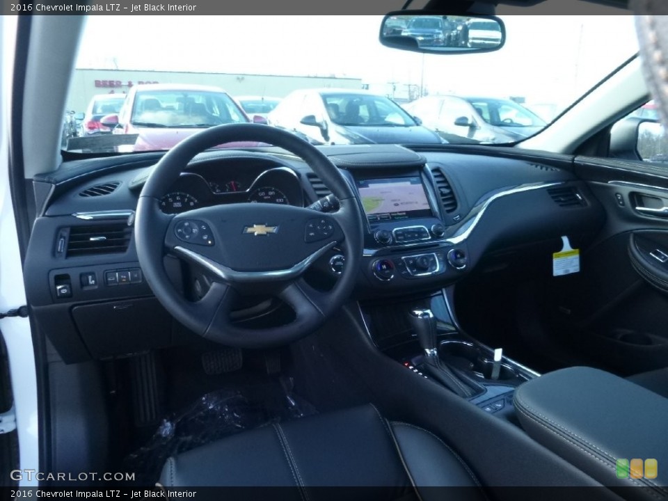 Jet Black Interior Prime Interior for the 2016 Chevrolet Impala LTZ #109159633
