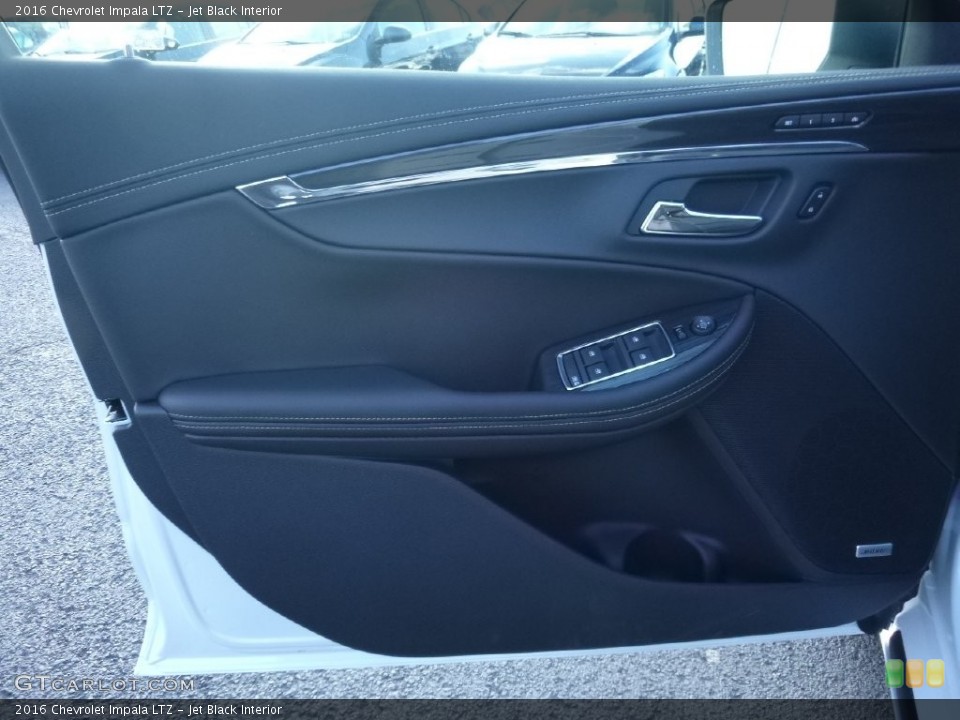 Jet Black Interior Door Panel for the 2016 Chevrolet Impala LTZ #109159663