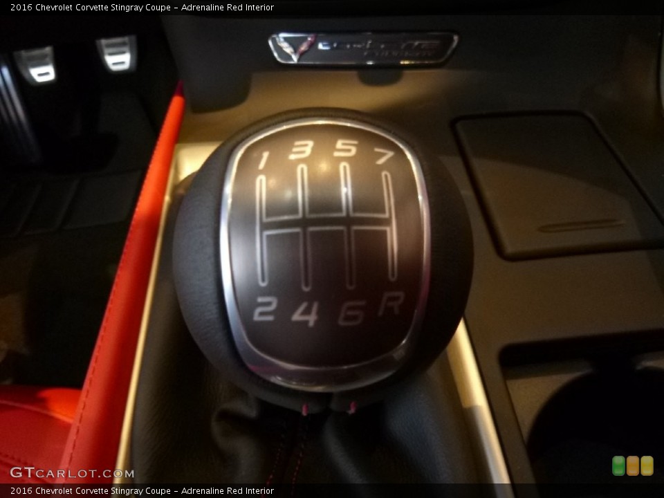 Adrenaline Red Interior Transmission for the 2016 Chevrolet Corvette Stingray Coupe #109161727