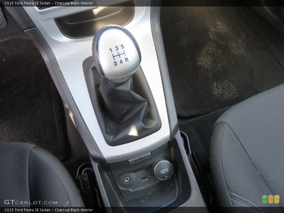 Charcoal Black Interior Transmission for the 2015 Ford Fiesta SE Sedan #109163002