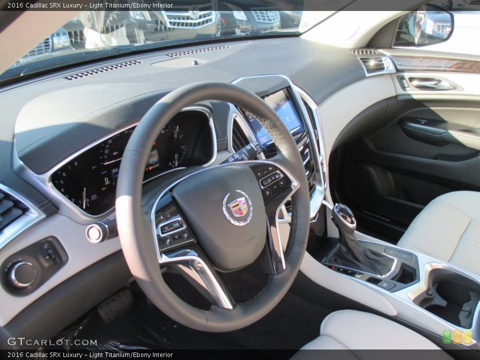 Light Titanium/Ebony Interior Prime Interior for the 2016 Cadillac SRX Luxury #109164271