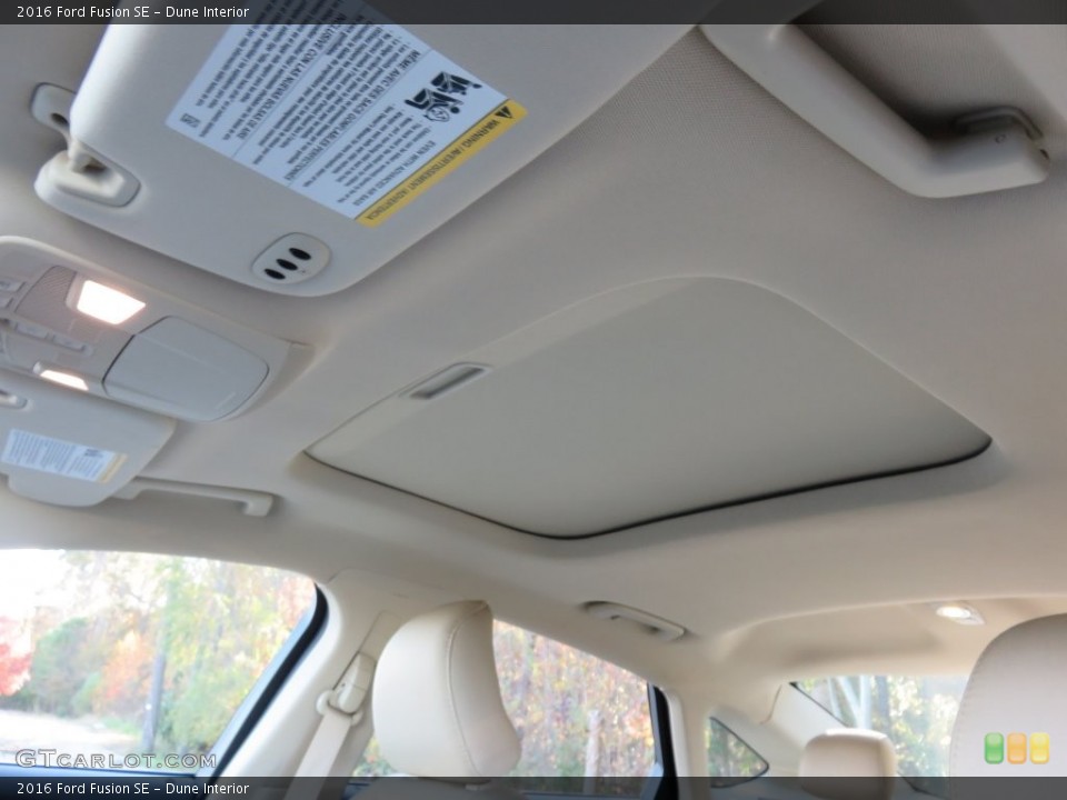 Dune Interior Sunroof for the 2016 Ford Fusion SE #109164569