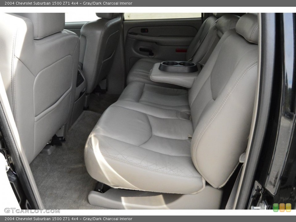 Gray/Dark Charcoal Interior Rear Seat for the 2004 Chevrolet Suburban 1500 Z71 4x4 #109169416