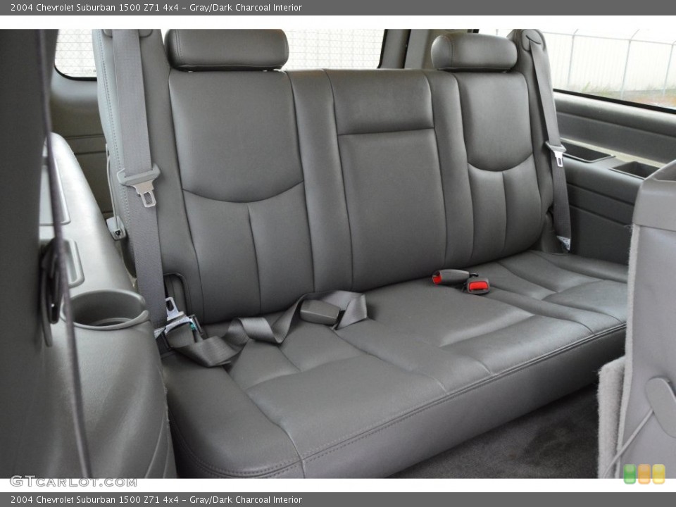 Gray/Dark Charcoal Interior Rear Seat for the 2004 Chevrolet Suburban 1500 Z71 4x4 #109169434