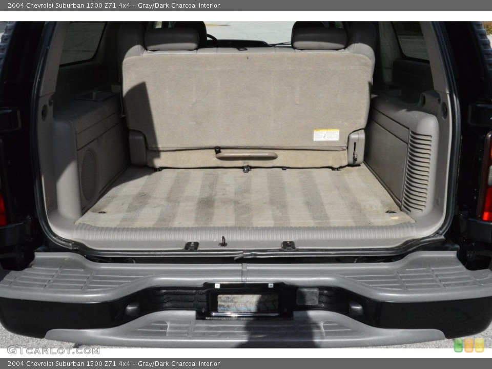 Gray/Dark Charcoal Interior Trunk for the 2004 Chevrolet Suburban 1500 Z71 4x4 #109169470