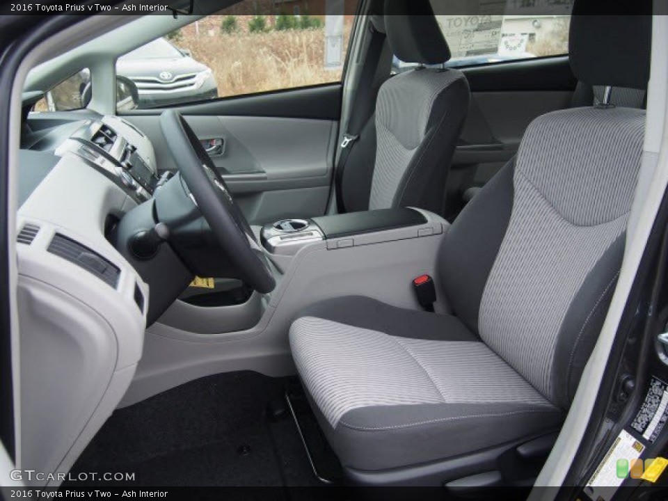 Ash Interior Photo for the 2016 Toyota Prius v Two #109193296