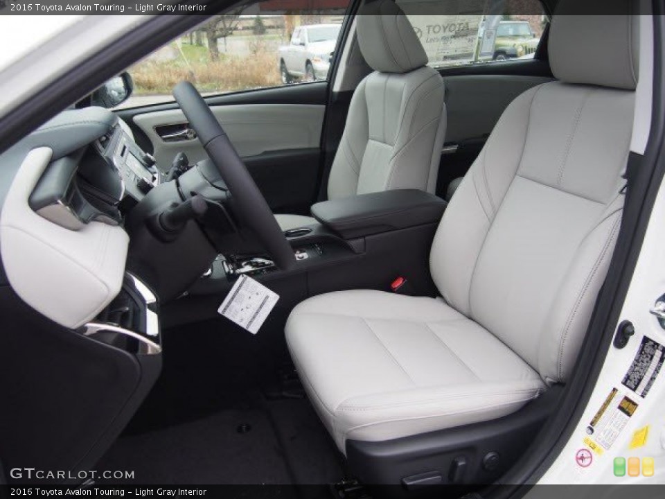 Light Gray Interior Front Seat for the 2016 Toyota Avalon Touring #109194328