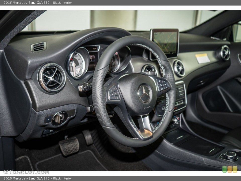 Black Interior Dashboard for the 2016 Mercedes-Benz GLA 250 #109194637