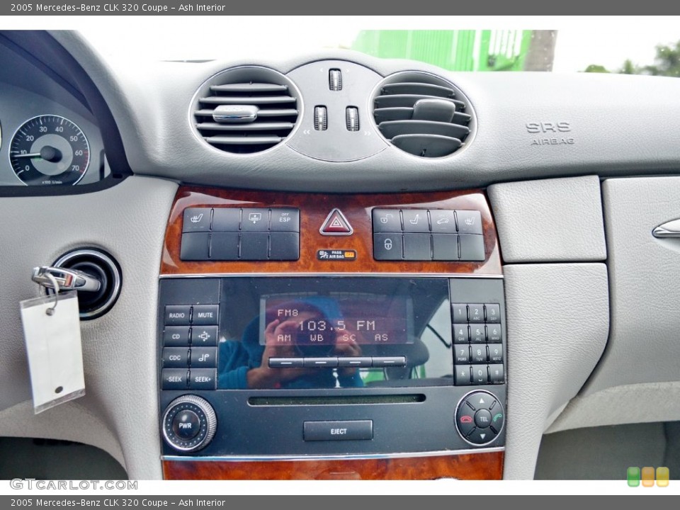 Ash Interior Controls for the 2005 Mercedes-Benz CLK 320 Coupe #109197157
