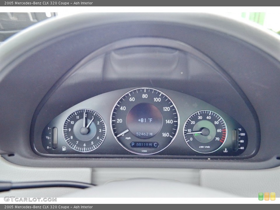 Ash Interior Gauges for the 2005 Mercedes-Benz CLK 320 Coupe #109197178