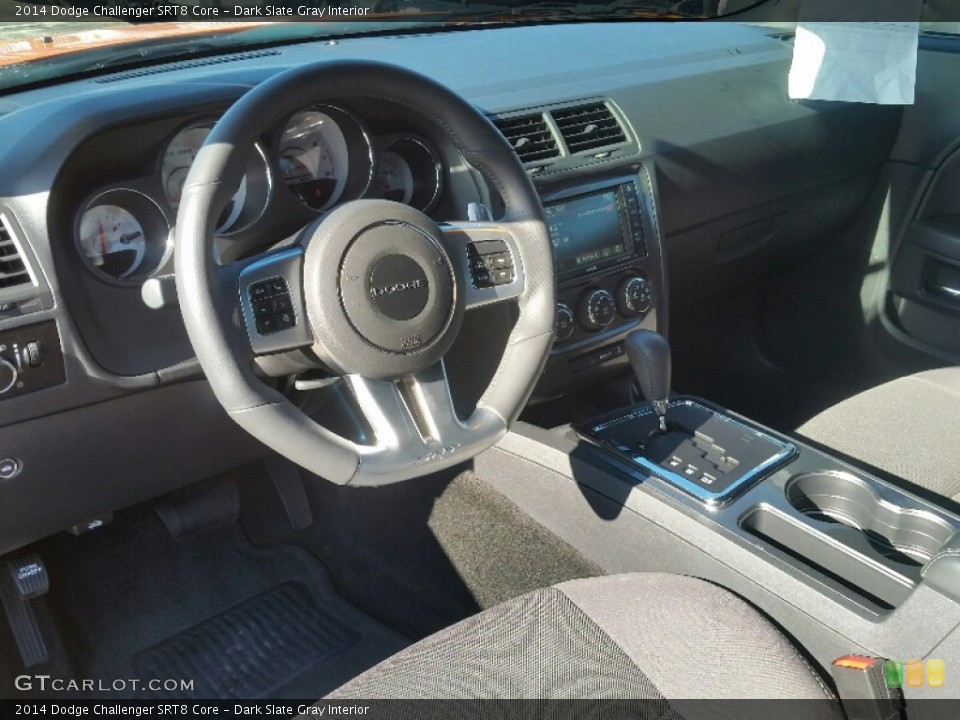 Dark Slate Gray Interior Prime Interior for the 2014 Dodge Challenger SRT8 Core #109207965