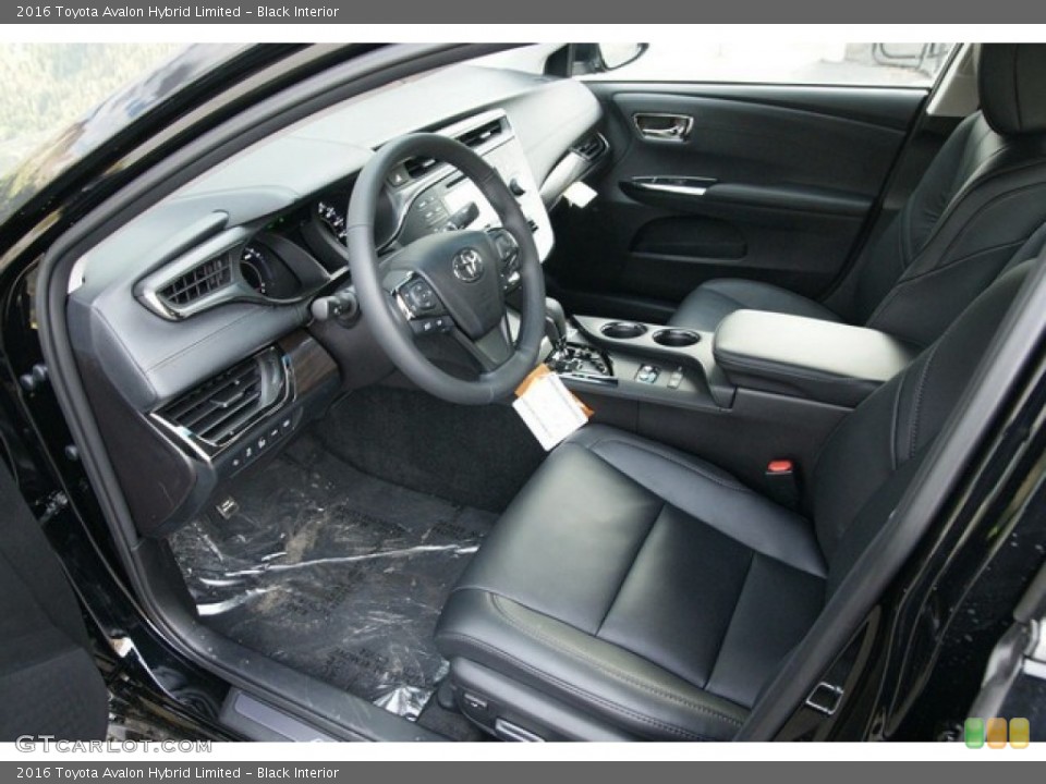 Black 2016 Toyota Avalon Interiors