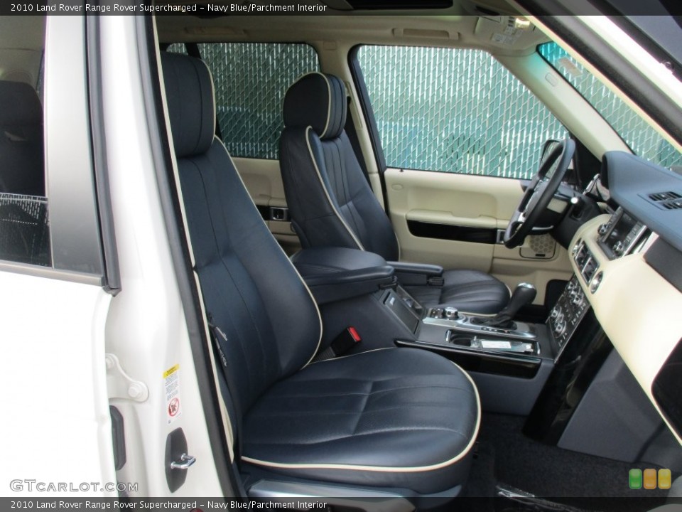 Navy Blue/Parchment Interior Photo for the 2010 Land Rover Range Rover Supercharged #109221127