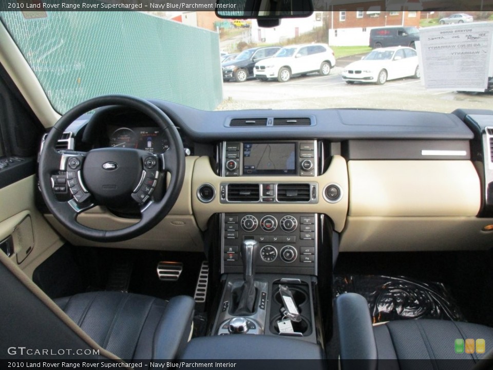 Navy Blue/Parchment Interior Dashboard for the 2010 Land Rover Range Rover Supercharged #109221166